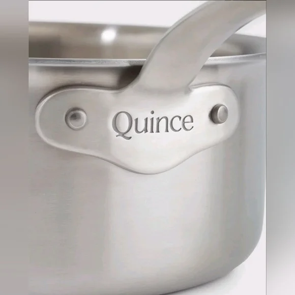 NWOT! Quince 3qt- 5ply Stainless Steel Non-Toxic Saucepan Pot With Lid! (SZ) - Picture 3 of 12